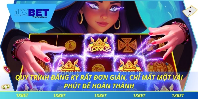 Nổ Hũ 1xbet Quy trình đăng ký rất đơn giản, chỉ mất vài phút để hoàn thành