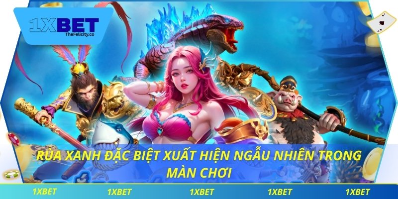 Rùa xanh đặc biệt xuất hiện ngẫu nhiên trong màn chơi